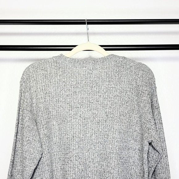 Wild Fable Women's Gray Marled Cropped Sweater Size Small - Picture 8 of 9
